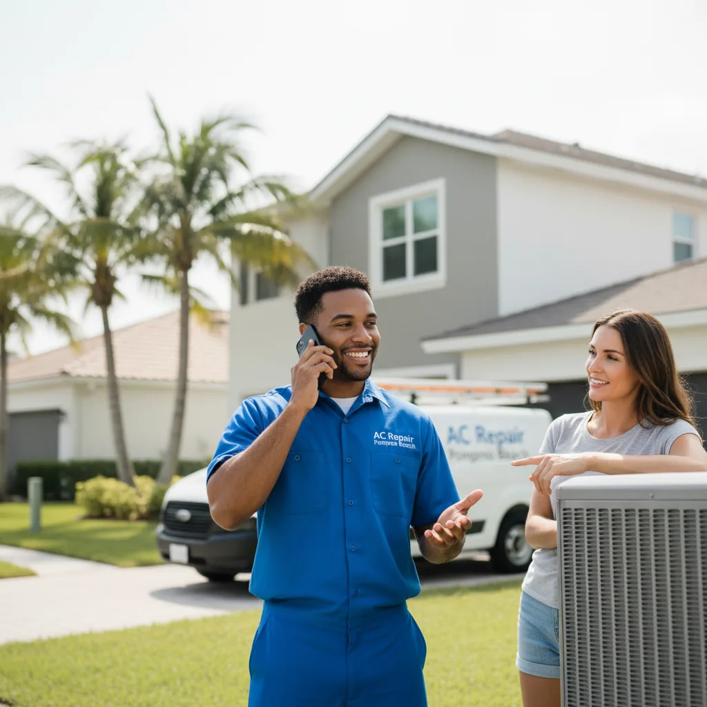 AC Repair Pompano Beach customer support in Bainbridge Island